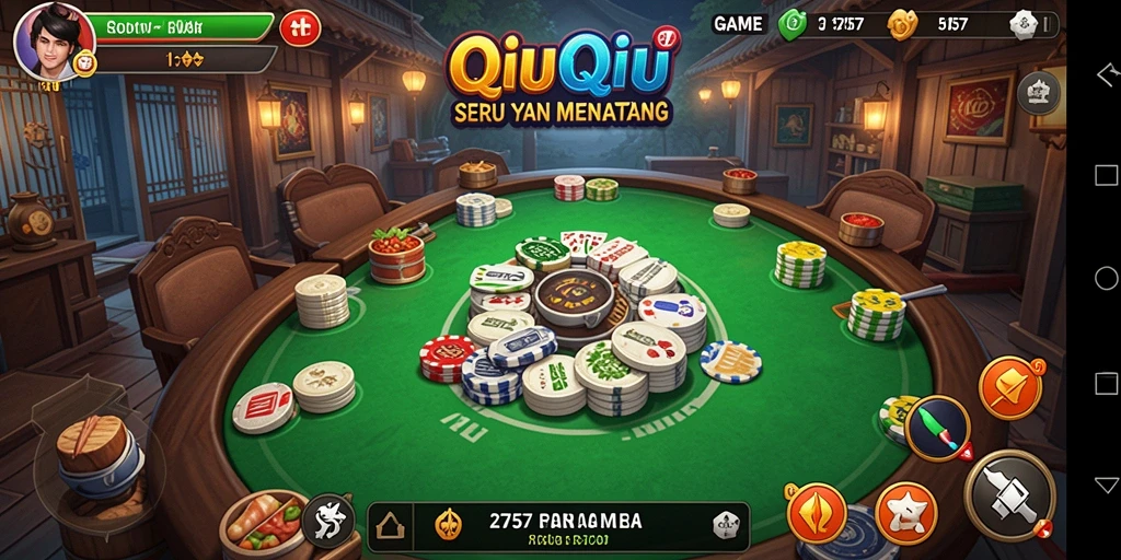 Screenshot gameplay QiuQiu yang menampilkan aksi seru.