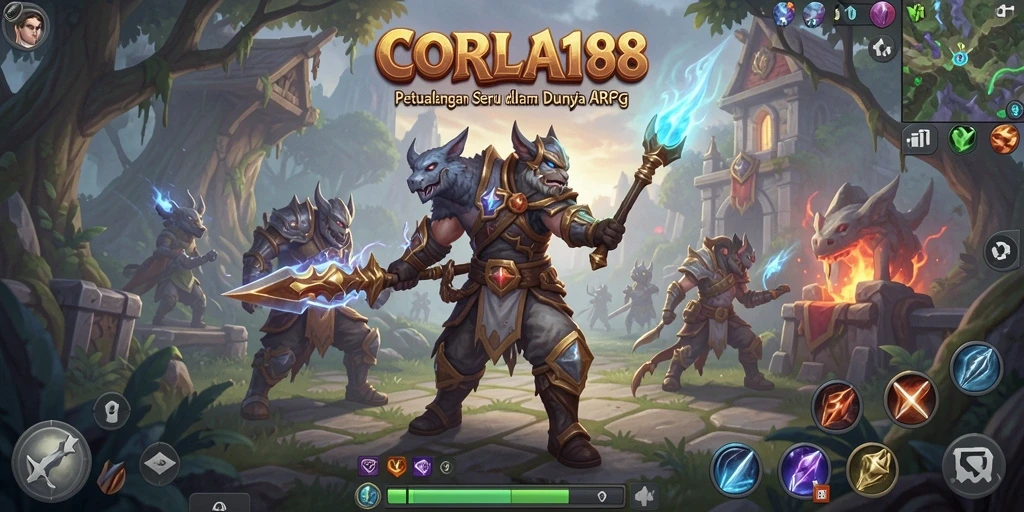 Gameplay menegangkan di CORLA188 dengan visual yang memikat.