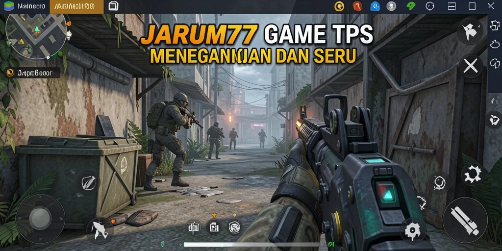 Tampilan gameplay JARUM77 yang menegangkan dan dinamis.