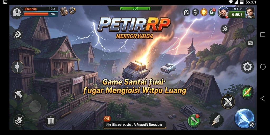 Tampilan menarik dari gameplay PETIRRP yang seru.