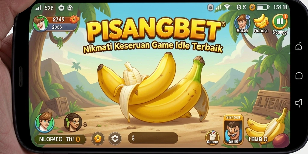 Tampilan gameplay Idle PISANGBET yang menarik dan interaktif.