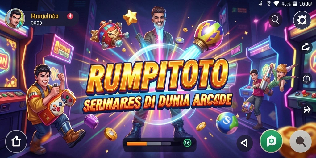 Gameplay menarik dengan aksi cepat dalam RUMPITOTO.