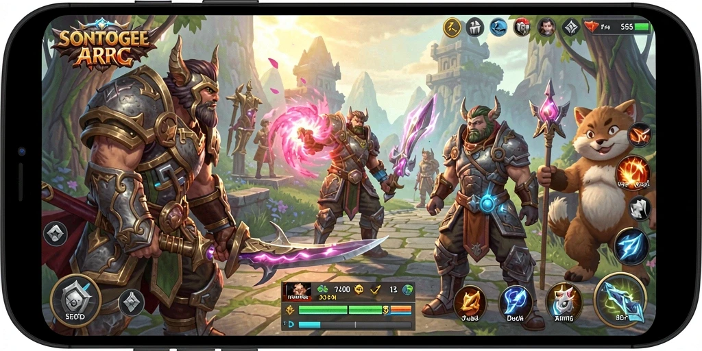 Menampilkan gameplay ARPG yang mendebarkan dan seru di SONTOGEL.